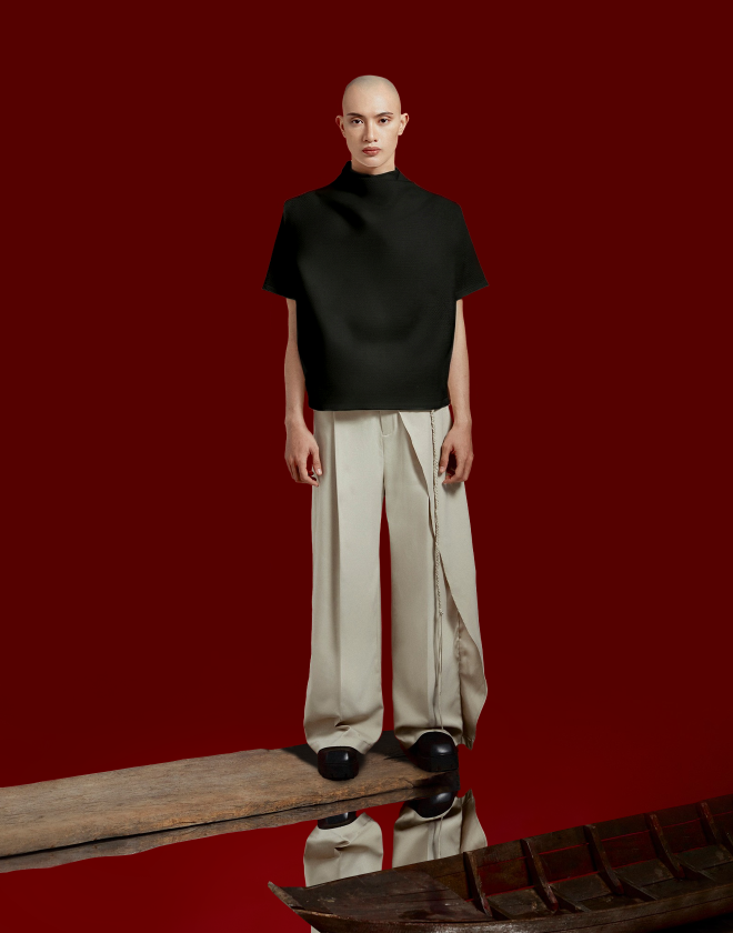 twẹed vời t-shirt black