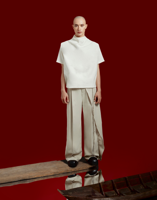 QUẦN QUẬT PANTS (NUDE)