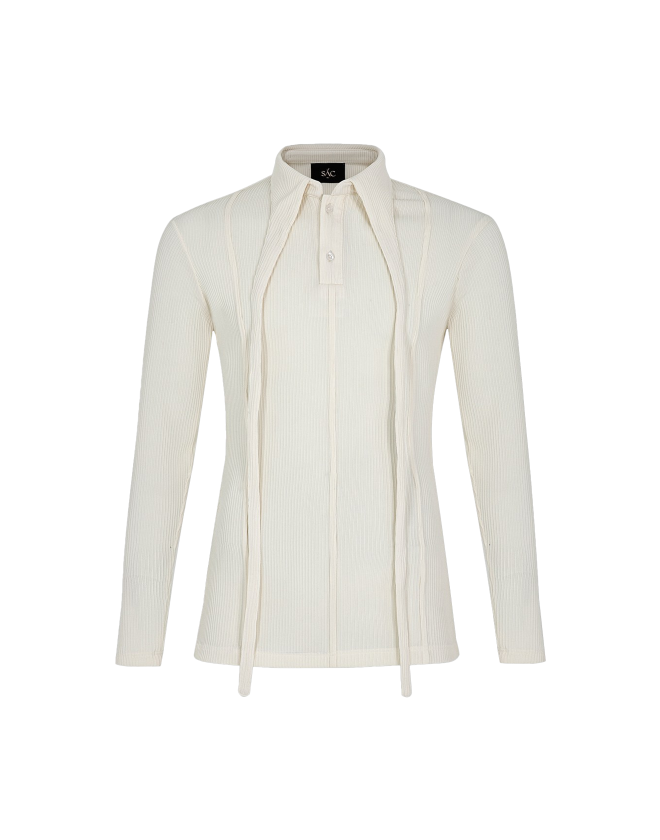 Cổ dài t-shirt white