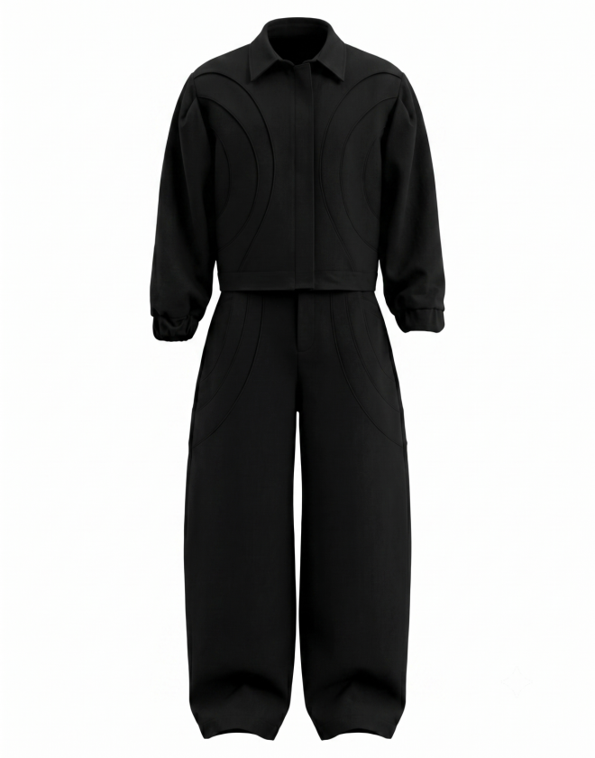 VÒNG TRÒN PANT (BLACK)