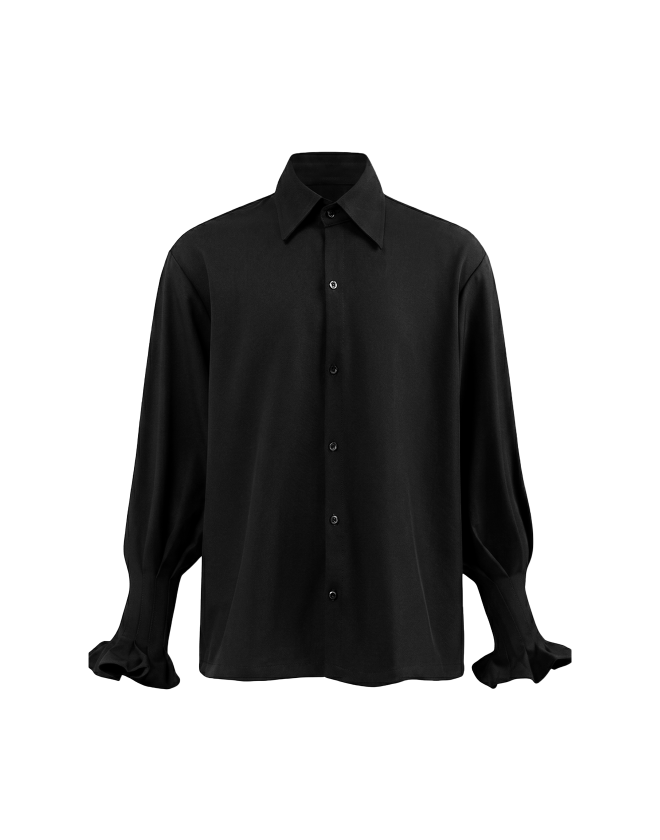 TRÒN XOE SHIRT ĐEN