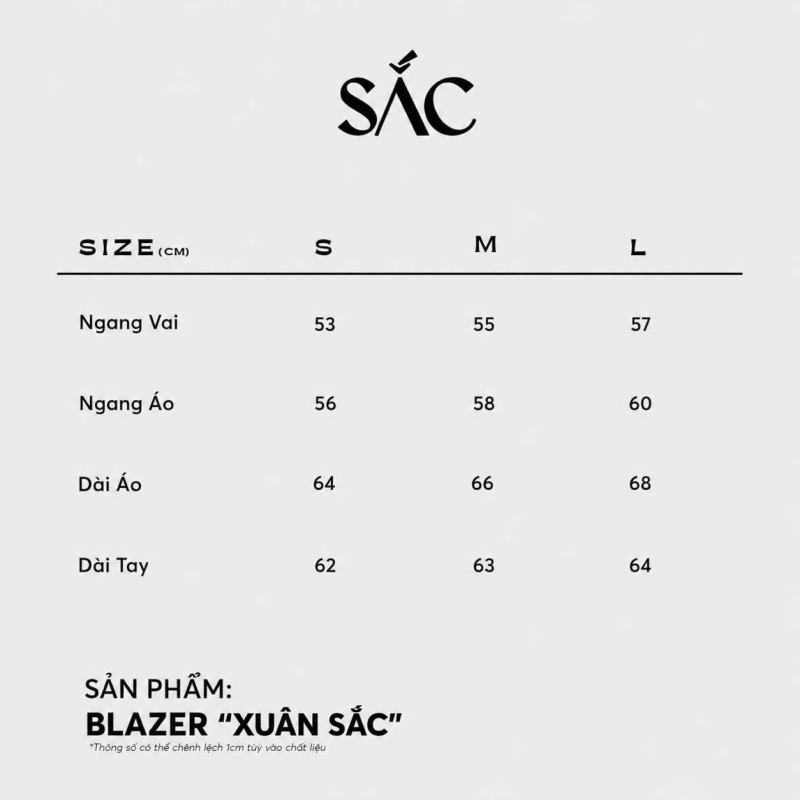 Xuân Sắc Blazer 