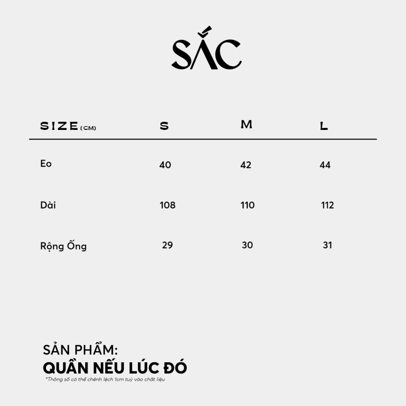 NẾU LÚC ĐÓ PANTS