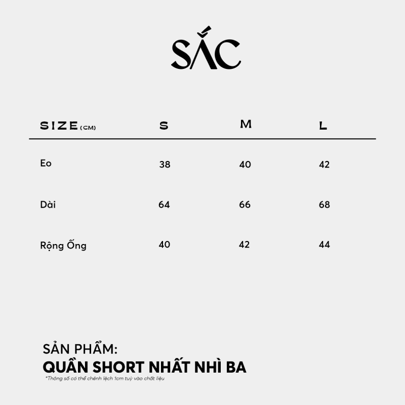 NHẤT NHÌ BA SHORT