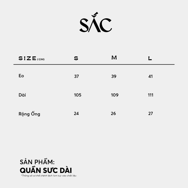 SỨC DÀI PANTS