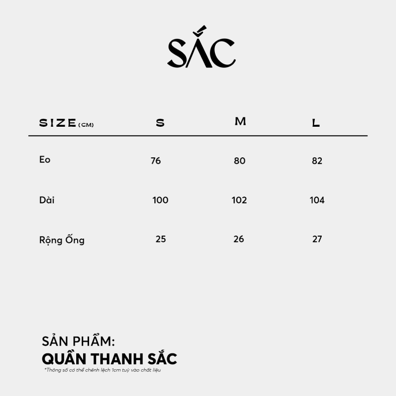 Thanh Sắc pants