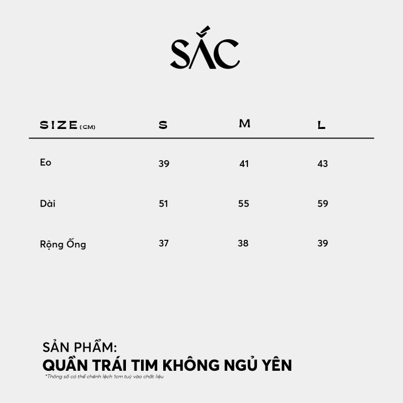 TRÁI TIM KHÔNG NGỦ YÊN SHORTS 