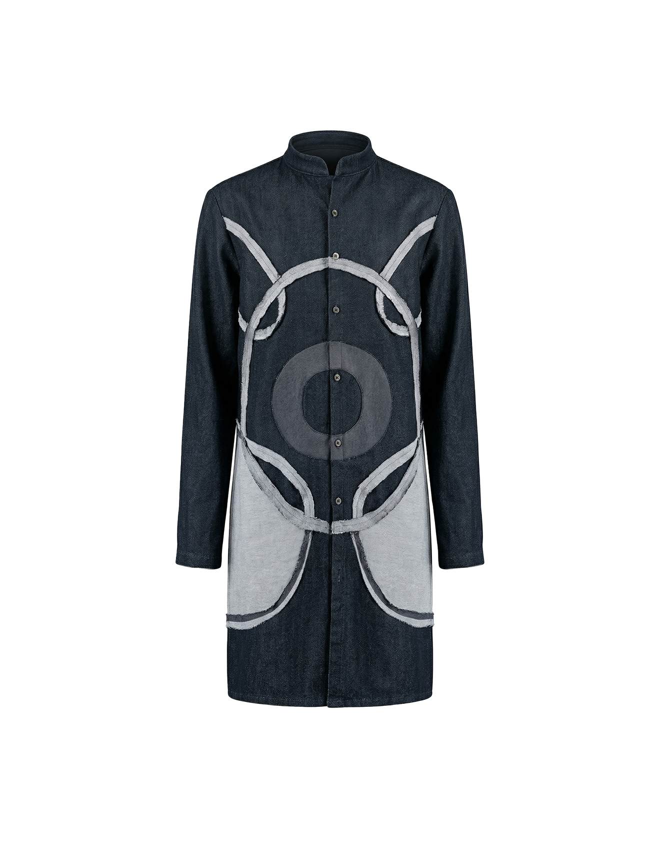 áo dài jean TRÒN TRỊA